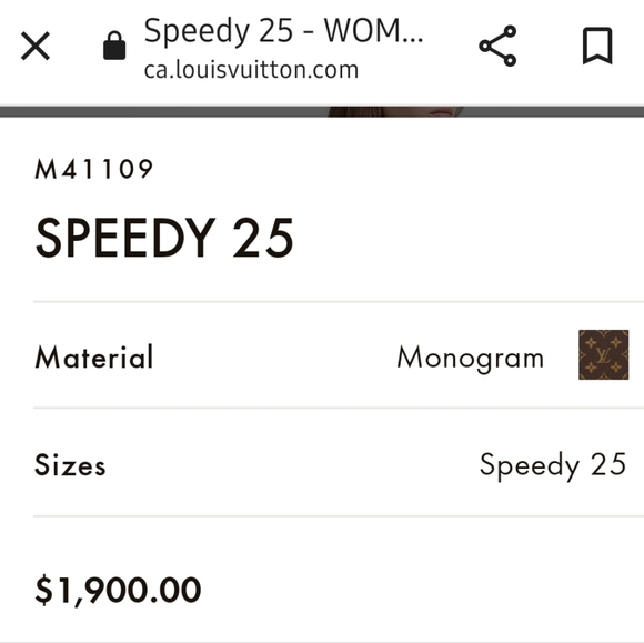 Louis Vuitton Monogram Speedy 25 - Picture 15 of 15